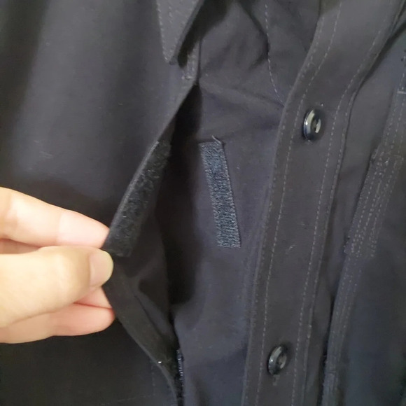 5.11 Tactical B Class Taclite PDU Long Sleeve Uniform Dark Blue Shirt 2XL - Picture 8 of 10